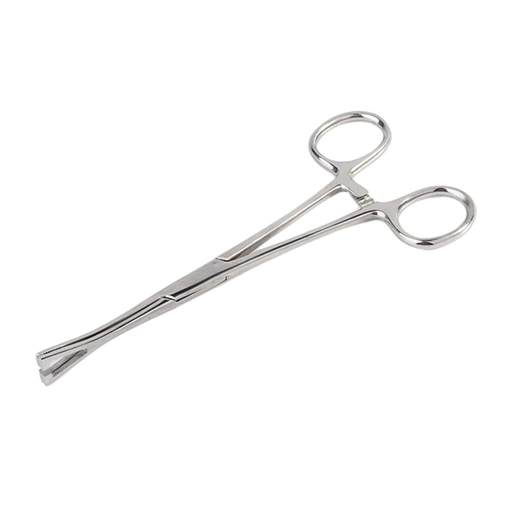 Инструмент для пирсинга из нержавеющей стали, щипцы для игл, зажим для труб, пинцет, плоскогубцы для открывания и закрывания губ, живота, перегородки носа, инструменты для пирсинга