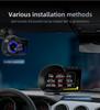 HUD для мода F15: OBD-дисплей для скорости, оборотов двигателя, температуры охлаждающей жидкости и масла, расхода топлива, турбонаддува и часов