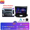 9"Android 14 Автомагнитола Carplay для Mitsubishi Outlander 2/Peugeot 4007/Citroen C-rosser мультимедиа Видеоплеер 4G GPS Стерео FM