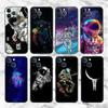 Чехол Universe Cool Astronaut для Apple iPhone 14 Pro Max 13 11 12 Mini SE 7 8 Plus X XS 6 6S, силиконовый чехол для телефона, мягкий TPU Funda