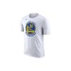 NBA Golden State Warriors Stephen Curry T-shirt White/Blue Men Streetwear DR6374-103