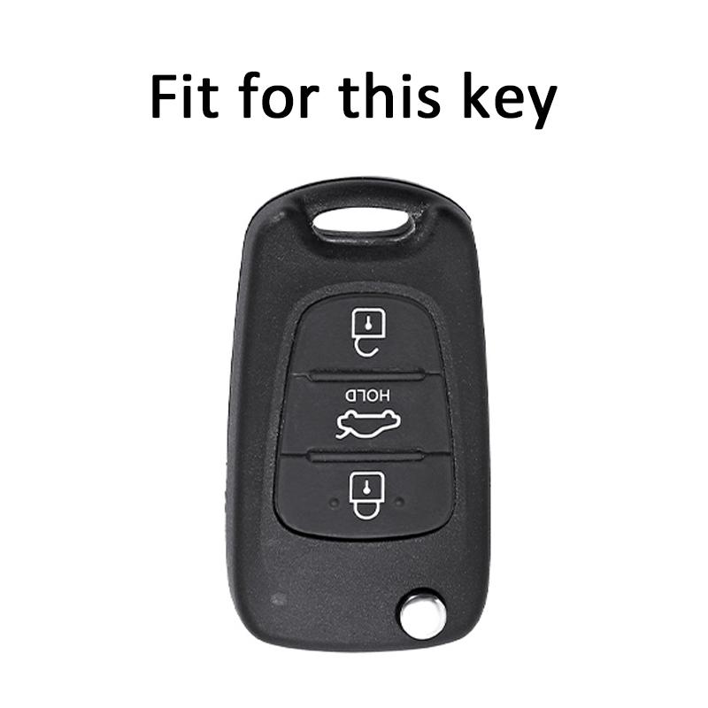 TPU Car Key Case Cover Shell Fob Keychain For KIA Sportage Rio 3 Soul Optima Ceed Pro K5 K2 Pride For Hyundai I30 Ix20 Ix25 Ix35 Elantra Accent