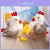 Мультяшная плюшевая игрушка-цыпленок, мягкая кукла для детей, подарок, украшение для спальни