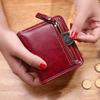 Mini Wallet Women Luxury Leather Wallets Coin Bag Hasp Short Wallet Small Woman Wallets  Clutch Bag