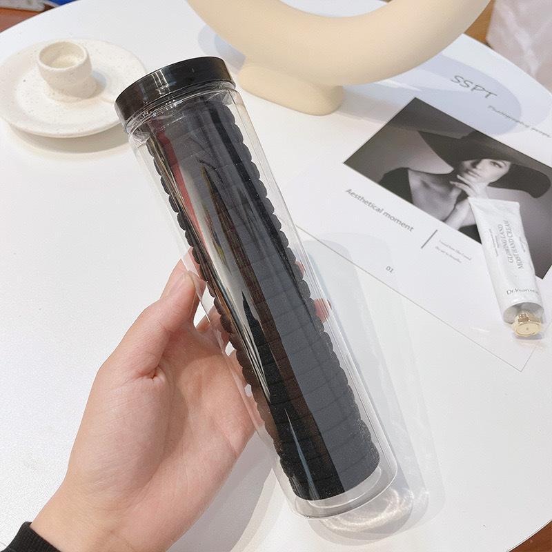 Simple High Elastic Hair Rubber Band Women's High Ponytail Hair Rope Durable Hair Rope All-match Hair Band Headwear