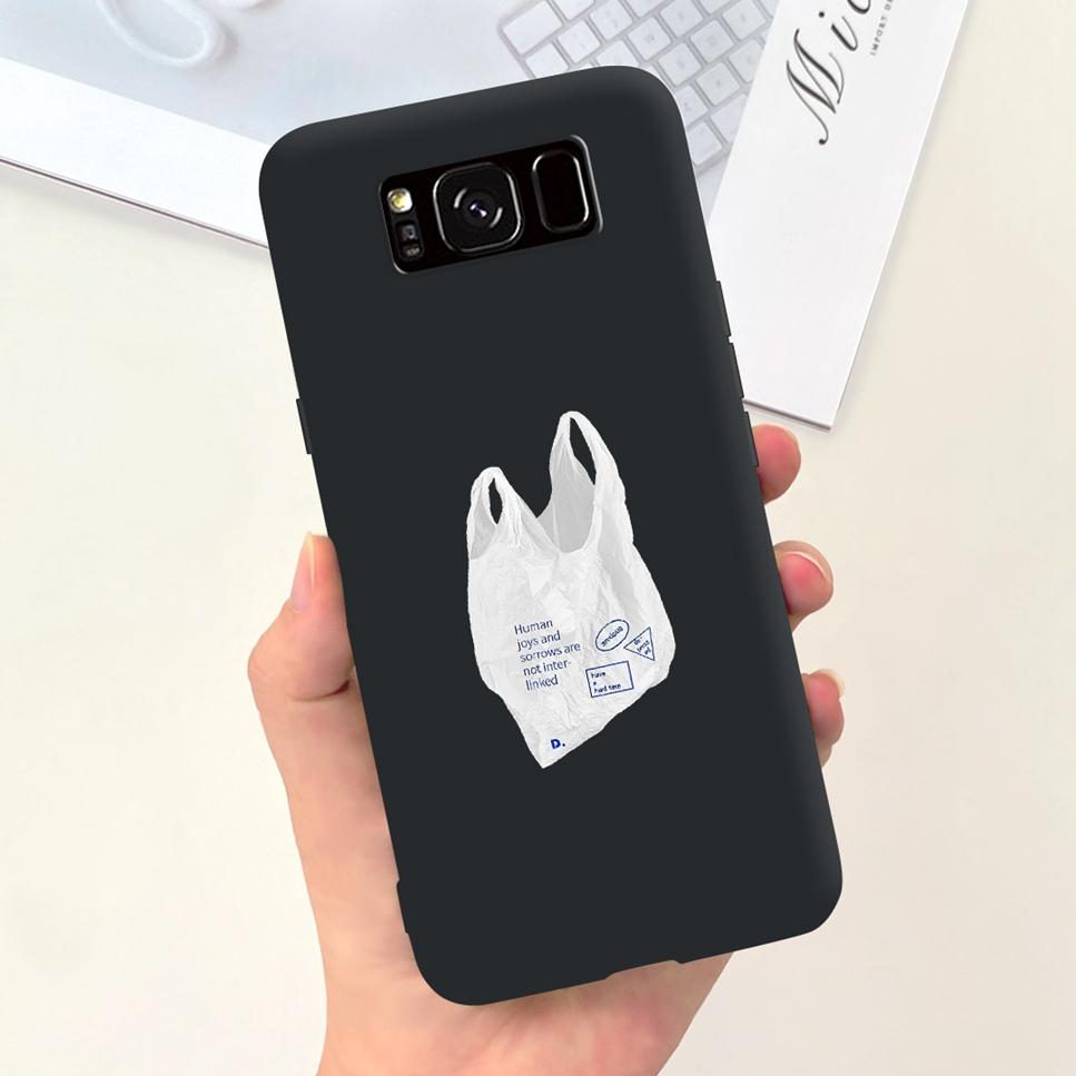 For Samsung Galaxy S8+ 6.2" Case Space Planet Cute Cat Soft Silicone Cover For Samsung S8+ S8 Plus S8 Bumper Phone Case Fundas