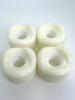 Skateboard Tire Wheels 78A 60 x 45 Square Soft Street White [Used]