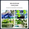 Wall-Mounted Hydroponic Plant Bracket for Aquatic and Green Plant Displays