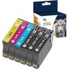 604XL Compatible Cartridges for Epson 604 XL for Cartridge for Epson Expression Home XP-2200 XP-2205 XP-3200 XP-4200 6Pack