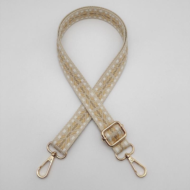 New Bag Nylon Knit Shoulder Strap Adjustable Length Metal Hook Backpack with Versatile Bag Parts Accessories Is A Trendy Idea
