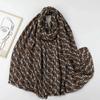 2024 Spring And Autumn Winter New Cotton And Hemp Long Thin Scarf Travel Versatile Sunscreen Warm Shawl For Women