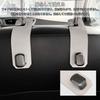 Koongloong Headrest Hook Car Hook Luggage Loading Hook Car Storage Accessories Car Supplies (2, Off White)
