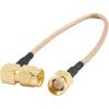 6" Кабель-перемычка SMA Male на SMA Right Angle Male Connector Pigtail Cable RG316