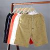 Men's Casual Summer Cotton Shorts - Loose Fit, Five-Point, Plus Size, Beachwear
