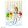 TAKARA TOMY "Licca-chan Dress LW-04 Colorful Star" Dress-up Doll Pretend Play Toy, Ages 3 and up, To