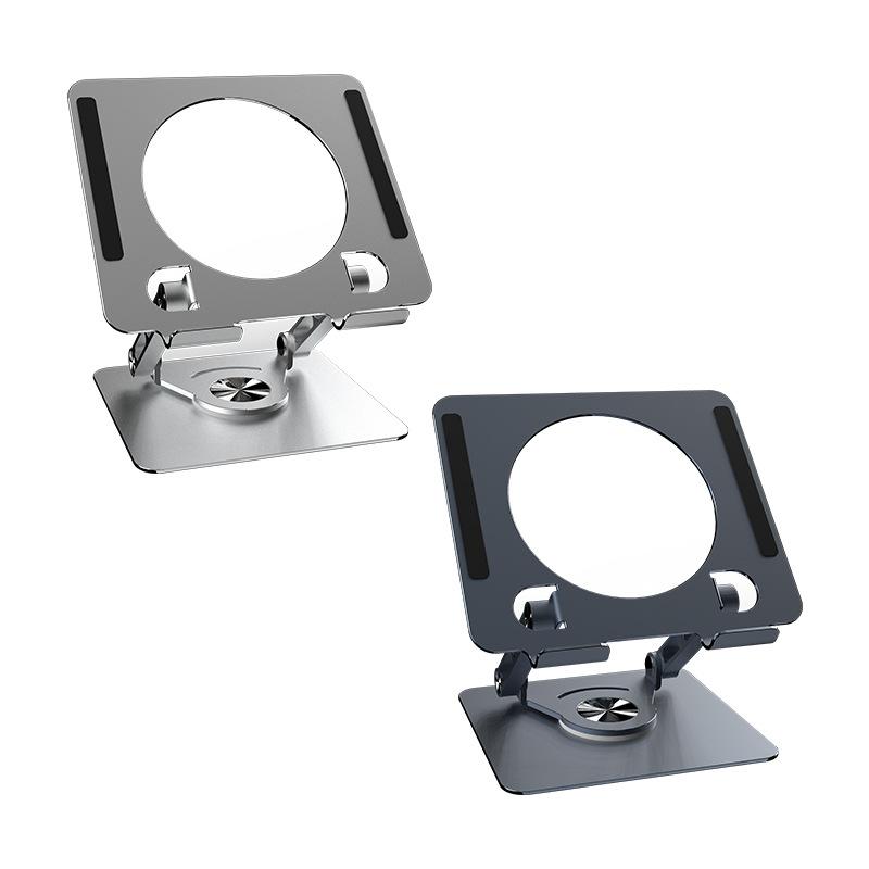 Складная подставка для ноутбука с вращающимся на 360° основанием, складной держатель для ноутбука Mac HP ASUS Acer Surface ThinkPad Dell Lenovo