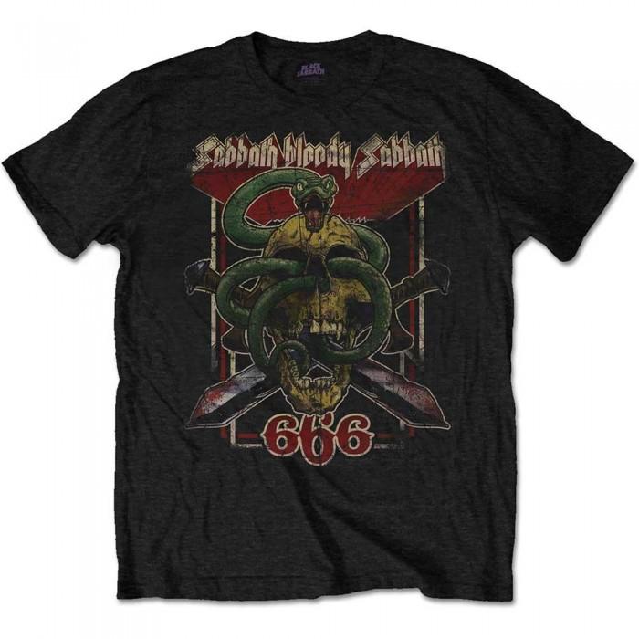Black Sabbath Футболка унисекс для взрослых Bloody 666