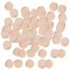 300pcs Unfinished Beech Wood Slice 1cm Wooden Discs Wood Handmade DIY Wood Discs  Painting