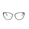 Anti-Blue Light Cat Eye Prescription Spectacle Women Myopia Lens Photochromic Glasses Diopter 0 -0.5 -0.75 -1.0 -2.0 To -6.0
