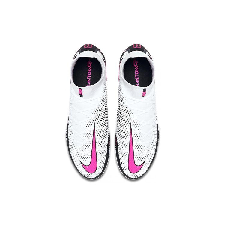 Nike Phantom GT Mid SG Металлические Шипы Мягкий Грунт Натуральный Газон Кожа Кенгуру Амортизация Противоскользящие Износостойкие Футбольные Бутсы CW6593-161