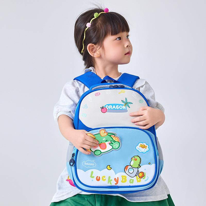 Детский рюкзак Cinnamoroll с динозаврами, из дышащего нейлона, с лямками с воздушной подушкой, для школы и путешествий