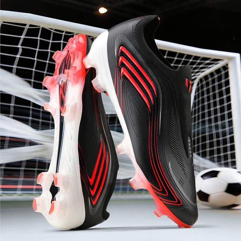 Football shoes Men's and women's broken nails and foot sets Adult teenagers Students Grass training Football shoes Non-slip and wear-resistant