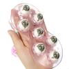 831E Roller Balls Body Massage Glove Muscle Pain Relief Relax Anti Cellulite Massager For Neck Back Shoulder Buttocks for Hea