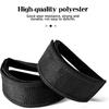 Medsuo 1 Pair Bike Pedal Strap Toe Clips Straps Tape Adjustable Anti-Slip Double Adhesive Bicycle Feet Straps - Black