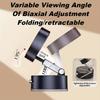 Dual-sided Vacuum Magnetic Mount, 360° Hands-free Folding for Video and Navigation, Easy To Install, One-handed Operation