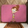 Cartoon T-The Loud House Floor Mat Soft Flannel Entrance Door Mat Non Slip Absorbent Bathroom Bedroom Floor Rug