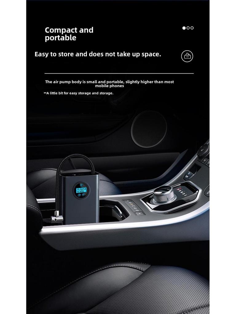 Portable Wireless Handheld Car Air Pump for Universal Electric Car Battery