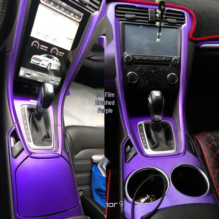 13-18 Mondeo Наклейка на интерьер из углеродного волокна для рычага переключения передач и консоли