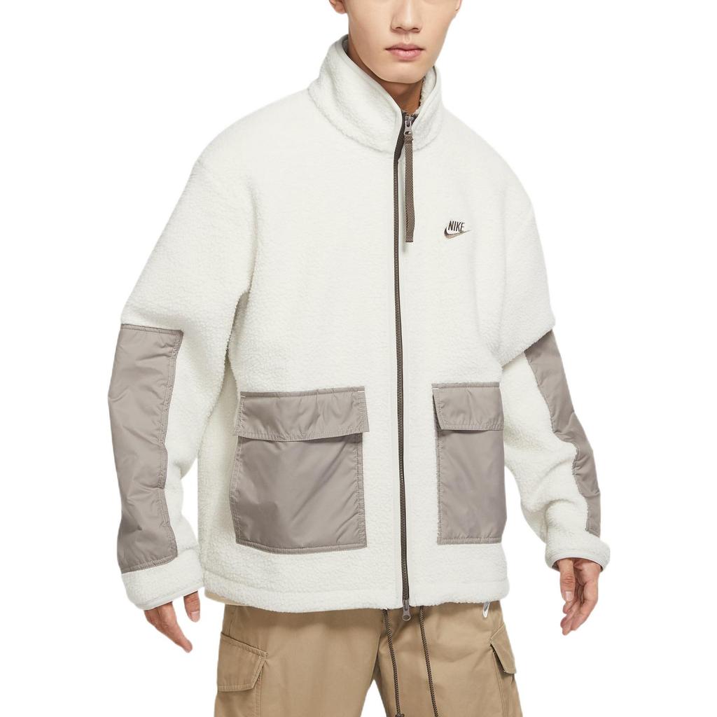 Nike Флисовая одежда мужская белая DD5022-072