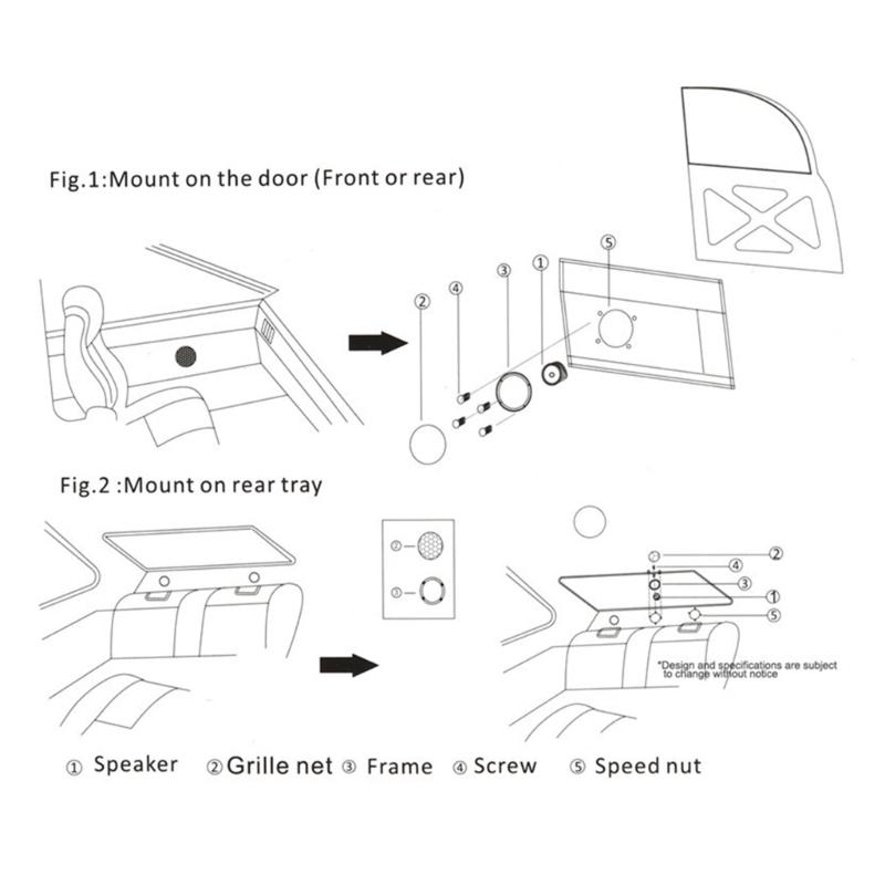Предварительно подключенный автомобильный аудио твитер, универсальный, мини-купольный, высокоэффективный, громкоговоритель, 20 Вт