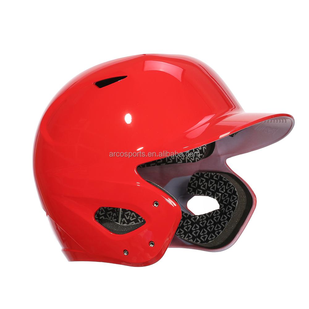 ABS Material High Anti-impact Outdoor Sports Baseball Helmet Head Protector Softball Batting Helmet