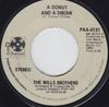 7-дюймовая пластинка MILLS BROTHERS  A Donut And A Dream PAA0181 Paramount Recor 1972 США Поп Б/у