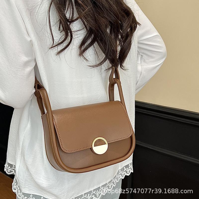 Fashionable Small Bag Women's 2025 New Work Commuter Bag One-shoulder Crossbody with High-end Summer Commuter Satchel