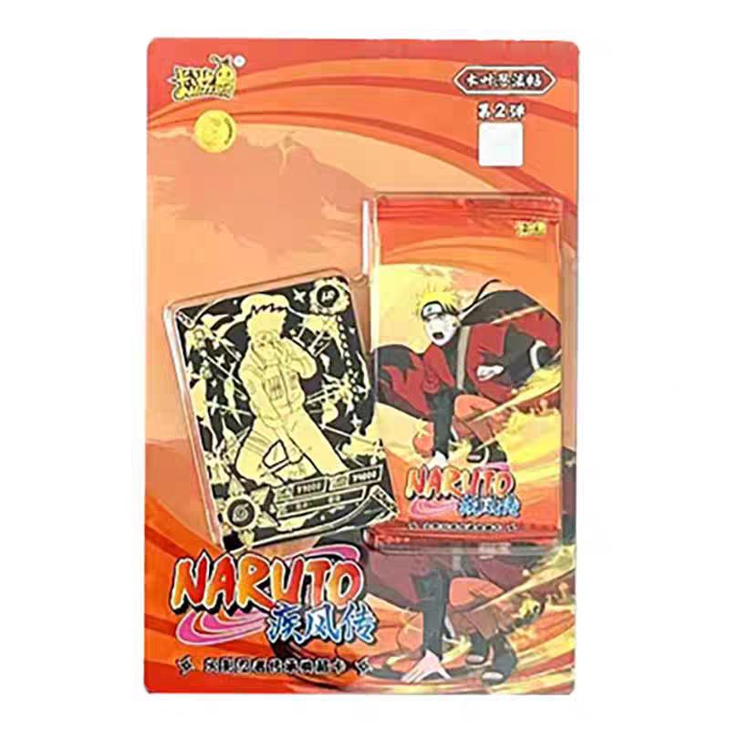 Naruto Complete Series Card Uzumaki Naruto Uchiha Sasuke Anime Figure Rare Collection Cards Flash Card Toy