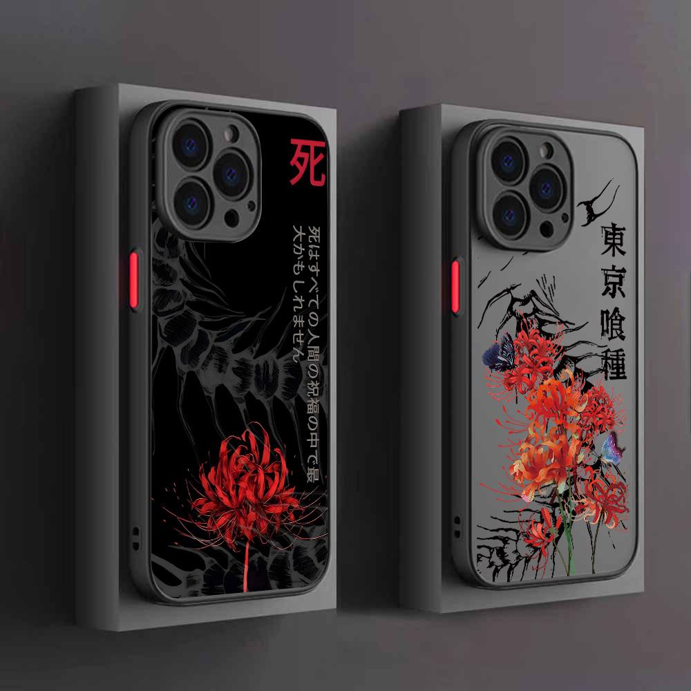 ГОРЯЧИЙ Новый Крутой Чехол Для Телефона С Аниме Tokyo Ghoul Для iPhone 17 16e 16 15 14 13 12 11 Mini Pro Air Max X XR XSMax 7 8 6 Plus Матовый