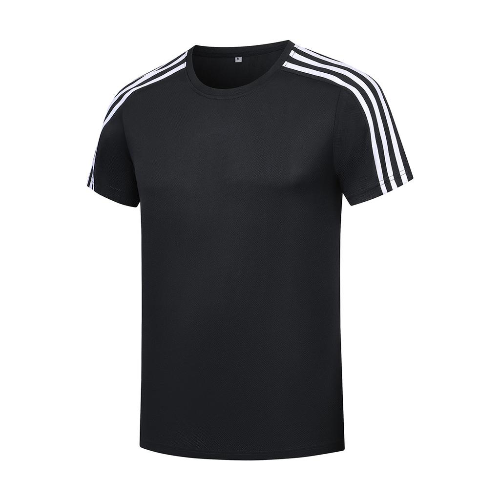 Модный мужской спортивный костюм с тремя полосками для отдыха на природе, большой размер, для путешествий, групповая покупка, шорты с коротким рукавом, комплект из двух предметов