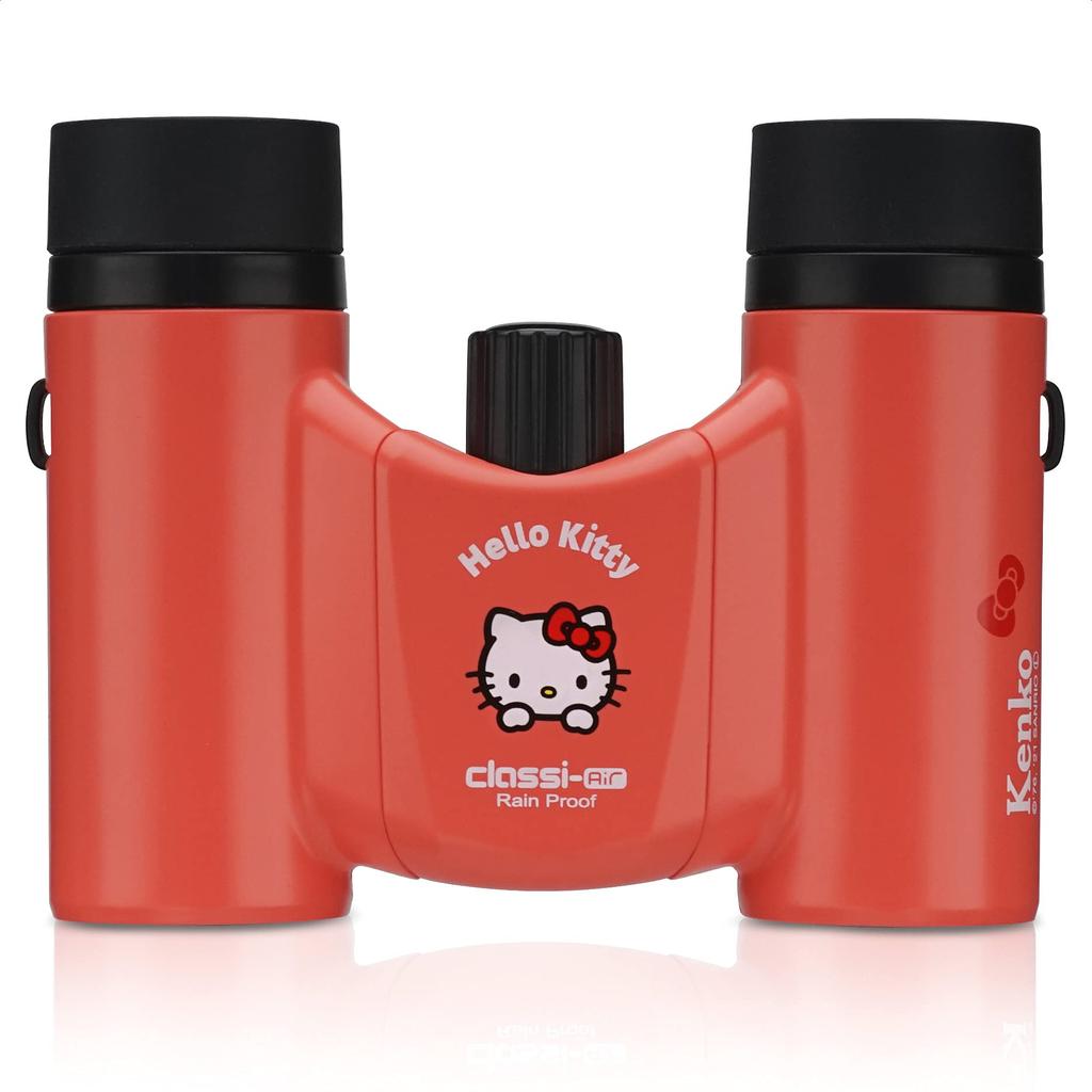 KENKO Бинокль Sanrio 8x 21 мм и для концертов Hello Kitty, Увеличение, Диаметр объектива, Ультралегкий компактный, Влагозащищенный, Многослойное покрытие, Дизайн,