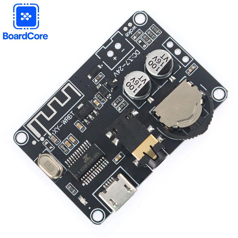 XY-WRBT Bluetooth 5.0 Audio Decoder Board Stereo Wireless Module with Volume Control 3.7~24VDC for Speaker Amplifier DIY