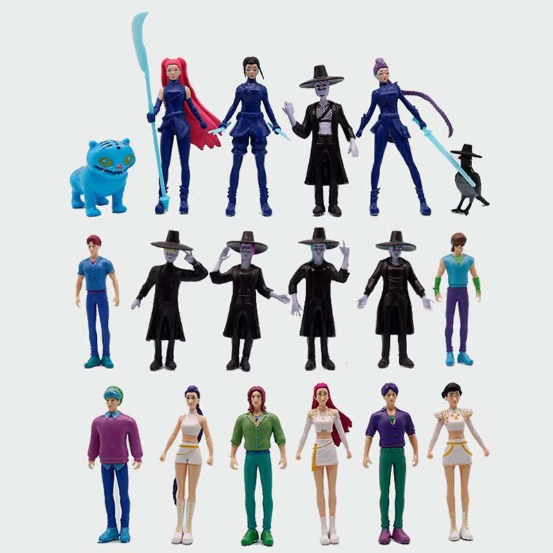 Кукла Фигурка Девушка Охотник на Демонов Кукла Фигурка Тигрица Звезда Девушка Группа Мальчиков Игрушка Кукла Модель Мультфильма Игрушка Украшение