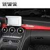 Car Styling Center Console Air Outlet Dashboard Covers Stickers Trim For Mercedes Benz C Class W205 180 200 GLC X253