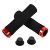 BULLSPANN 1 Set Bicycle Handlebar Ergonomic Sponge Bicycle Single Handlebar Grips for Trekking and Mountain Red Grips, Grips, Lock-On E-Bikes, Bikes,