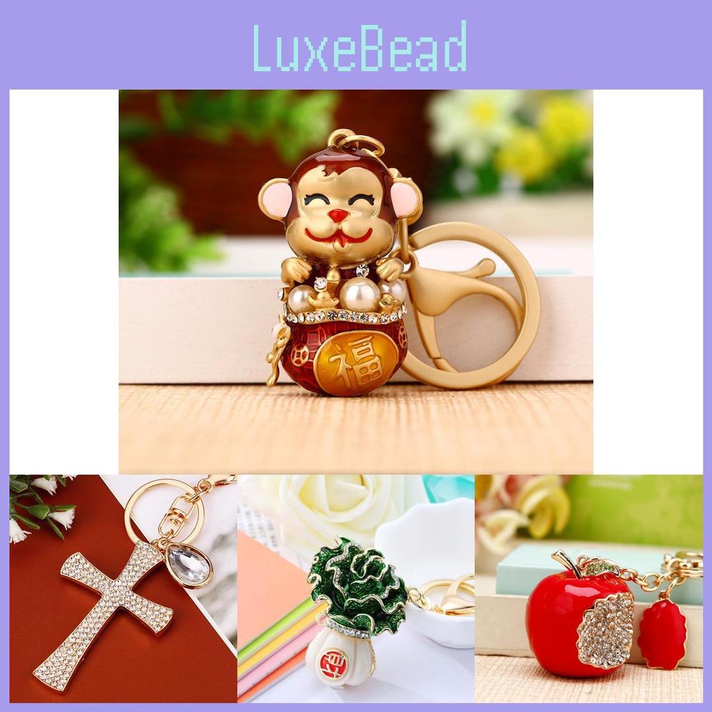 Стильный креативный брелок-крест со стразами в корейском стиле для женщин, аксессуар для сумочки