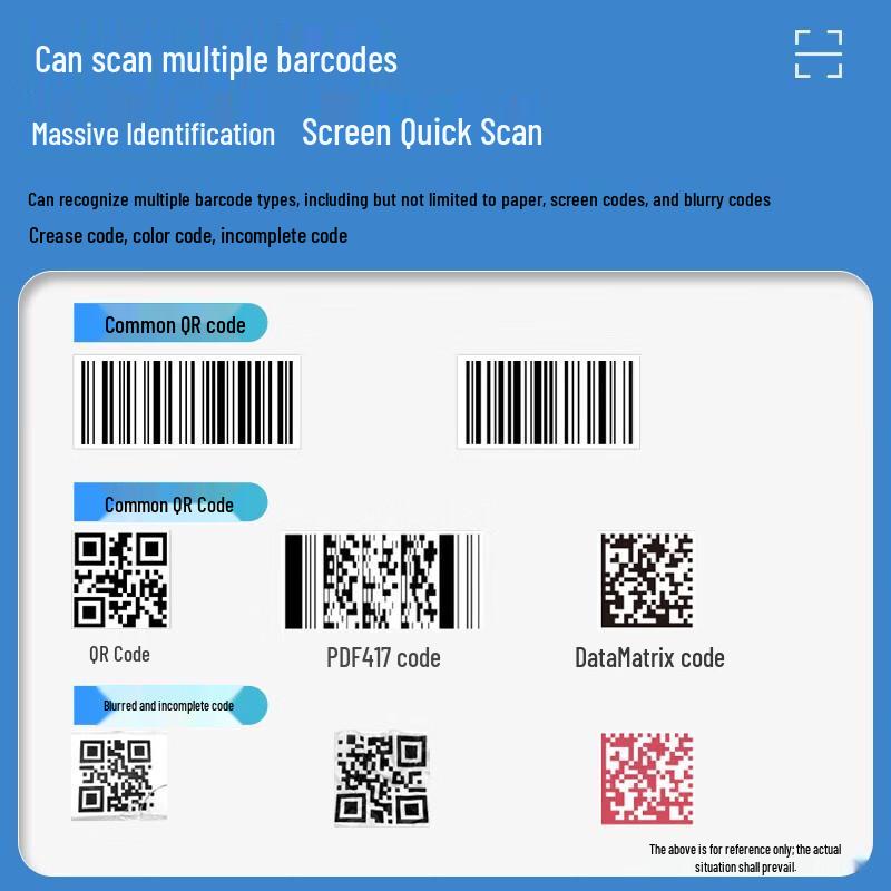 NTEUMM 1D 2D Barcode Scanner Gun