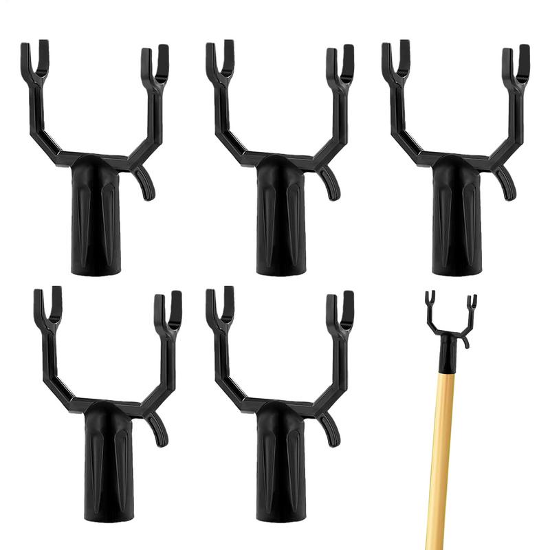 5Pcs/set Fruit Tree Branch Support Reusable Metal Tree Crutches Multi-purpose Garden Black Tree Braces For Plants