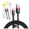 Baseus Cafule 3A 0.5M USB To USB-C Cable (Red-Black)