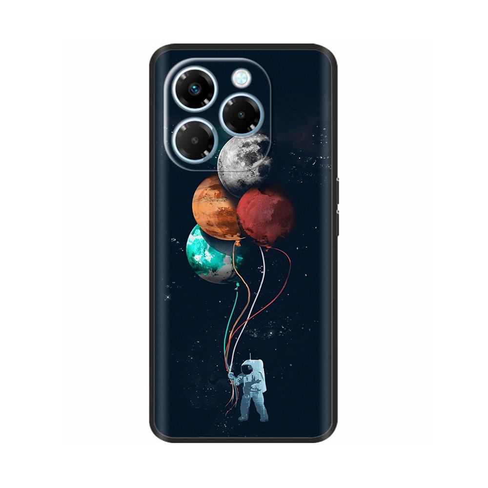 Чехол для Infinix Note 40X 5G 40 X Чехол для телефона Мягкий черный силиконовый чехол Для Infinix Note 40X Задняя крышка Note40X Coque Cases Funda